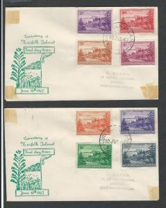 Norfolk Island FIRST DAY COVER  sc 1 - 12