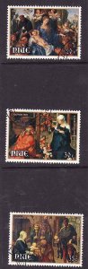 Niue-Sc#232-4- id12-used set-Christmas-Durer Paintings-1978-