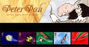 PRESENTATION PACK PP307 2002 - PETER PAN  (printed no.337)