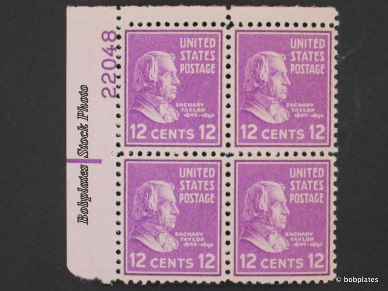 BOBPLATES #817 Taylor Lower Right Plate Block 22050 F-VF NH DCV=$5 *