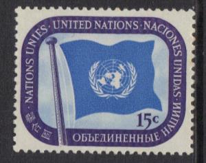 United Nations New York 1951 MNH 3c   #