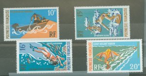 French Polynesia #263/c72-C73 Mint (NH) Single (Complete Set) (Sports)