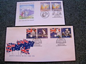 AUSTRALIA FDCs -  1988 -  Joint Issues    (aus51)