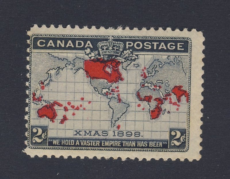 1898 Canada X-mas Map MNH Stamp #86-2c MNH Fine Guide Value = $35.00