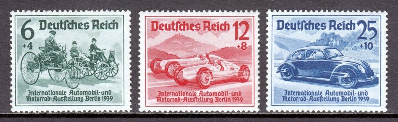 Germany - Scott #B134-B136 - MLH - SCV $12.75