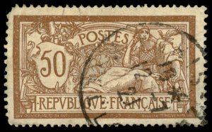 FRANCE Sc 123 USED - 1900 50c - Republic
