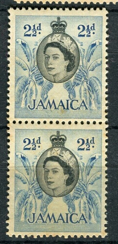 JAMAICA; 1956 early QEII pictorial issue Mint MNH unmounted 2.5d. Pair