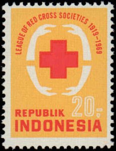 Indonesia #759-760, Complete Set(2), 1969, Never Hinged