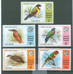 Solomon Islands (British Solomon Islands) #280-284  Single (Complete Set)