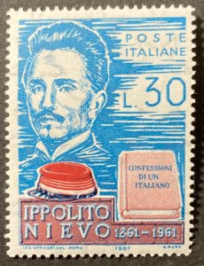 Italy 1961 #836, Ippolito Nievo, MNH.