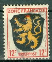 Germany - Allied Occupation - French Zone - Scott 4N6 