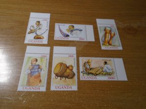 Uganda  #  1747-52  MNH