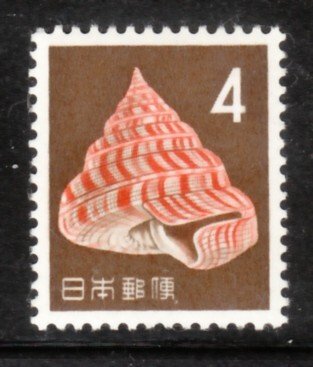 Japan 1963 Sc 746 Definitive Shell Y4 MNH