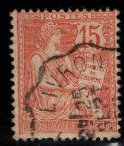 FRANCE Scott 134  Used stamp nice cancel