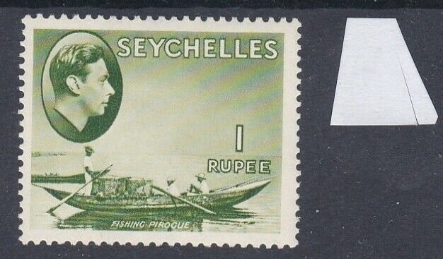 Seychelles 1938 Definitive 1r MH CV £160.00 (2 scans)