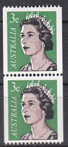 Australia Sc #418 MNH Coil Pair