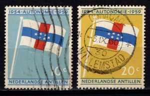 Netherlands Antilles 1959 Fifth Anniv. Statute of the Kingdom, Part Set [Used]