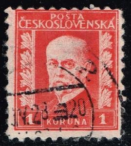 Czechoslovakia #131 President Masaryk; Used (0.25)