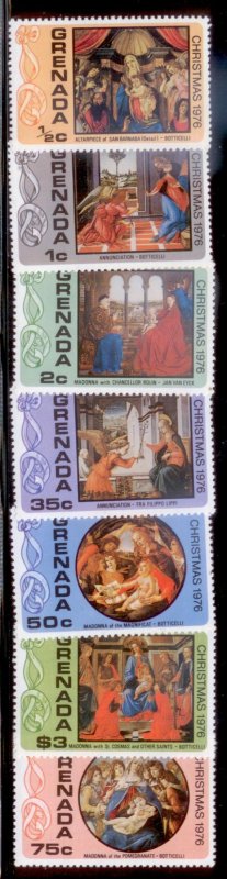Grenada 1976 SC# 772-8 Christmas MNH-OG E28