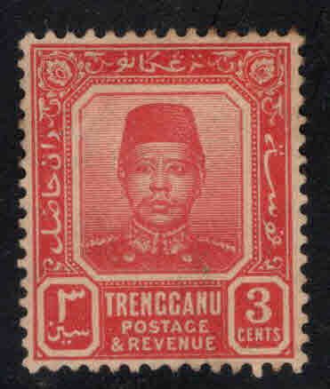 Malaya Trengganu Scott 3 MH*