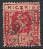 Nigeria  SG 16b Used  Die II  1925 issue please see scan