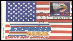 #2394 Eagle and Moon Fulton FDC