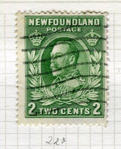 NEW FOUNDLAND; 1932 Aug. early Pictorial issue fine used 2c. value