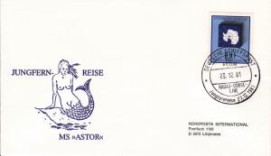 M. S. Astor Ship cacheted cover