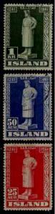 Iceland 237-39 used SCV15.25