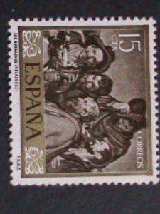 ​SPAIN-1959-SC#893-902  HONORING OF DIEGO DE SILVA VALAZQUEZ MNH VERY FINE