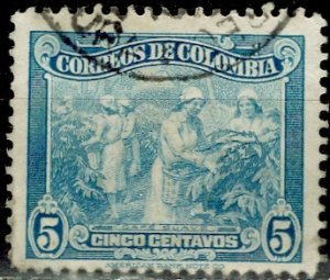 Colombia; 1949: Sc. # 574: O/Used Cpl. Set