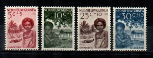 Netherlands New Guinea #B11-B14  MNH  Scott $4.40