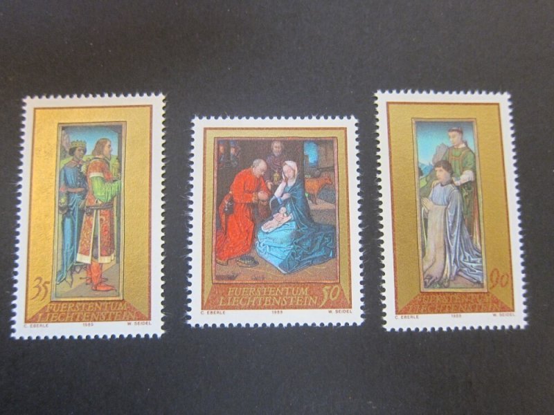 Liechtenstein 1989 Sc 918-20 set MNH