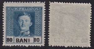 Romania - 1918 - Scott #1N30 - MNH - Karl I