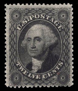 MOMEN: US STAMPS #36B MINT OG H LOT #89838*