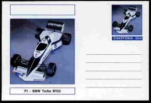 CHARTONIA, Fantasy - BMW Turbo - Postal Stationery Card...