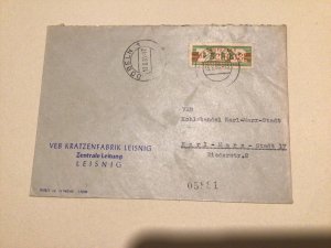 German Democratic Republic 1960 official courier stamps postal cover Ref 66601