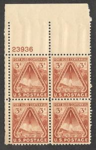 #976  3c Fort Bliss Centennial