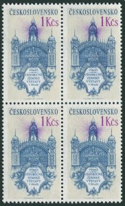 Czechoslovakia 2826 block/4, MNH. Mi 3085. General Exhibition in Prague, 1991.