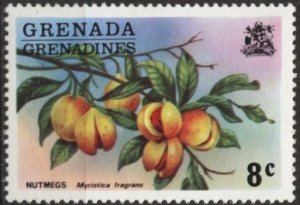 Grenada Grenadines 115 (mnh) 8c nutmegs (1975)