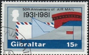Gibralter, #411 Used From 1981