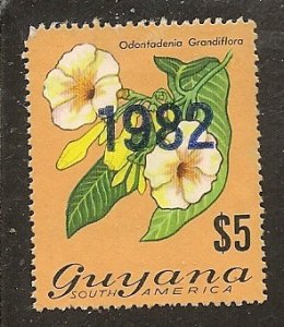 Guyana  Scott  451   Overprint    Used