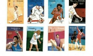 Grenada - 1995 - Pre-Olympics - Set of Eight - MNH (Scott#2455-6)