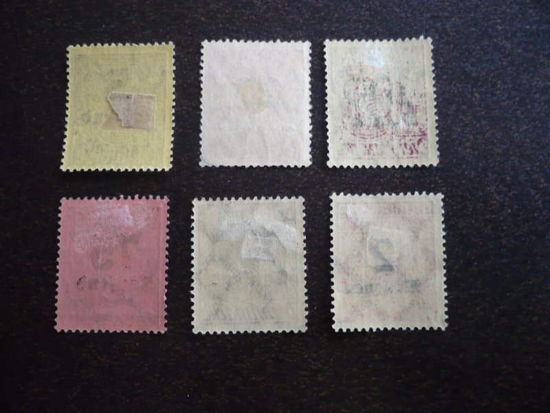 Stamps - Germany - Scott#O29-O31,O34,O35,O38 - Used Partial Set of 6 Stamps