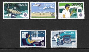 NAURU SG283/7 1983 COMMUTATIONS YEAR  MNH