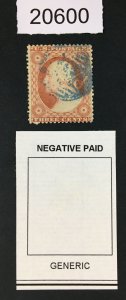 MOMEN: US STAMPS # 26 USED LOT # 20600