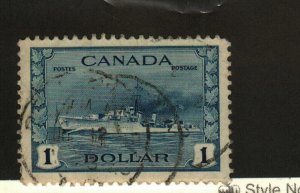 Canada #262 used ship