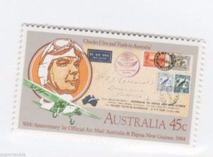 1986 Australia Sc #991a ** MNH VF Air Mail 50th Anniversary set. airplane