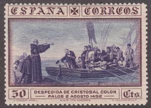 Spain 429 Christopher Columbus 1930