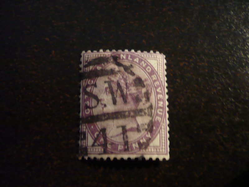 Stamps - Great Britain - Scott# 89 - Used Part Set of 1 Stamp